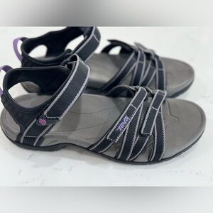 Teva Women's Black Sandals Size 8